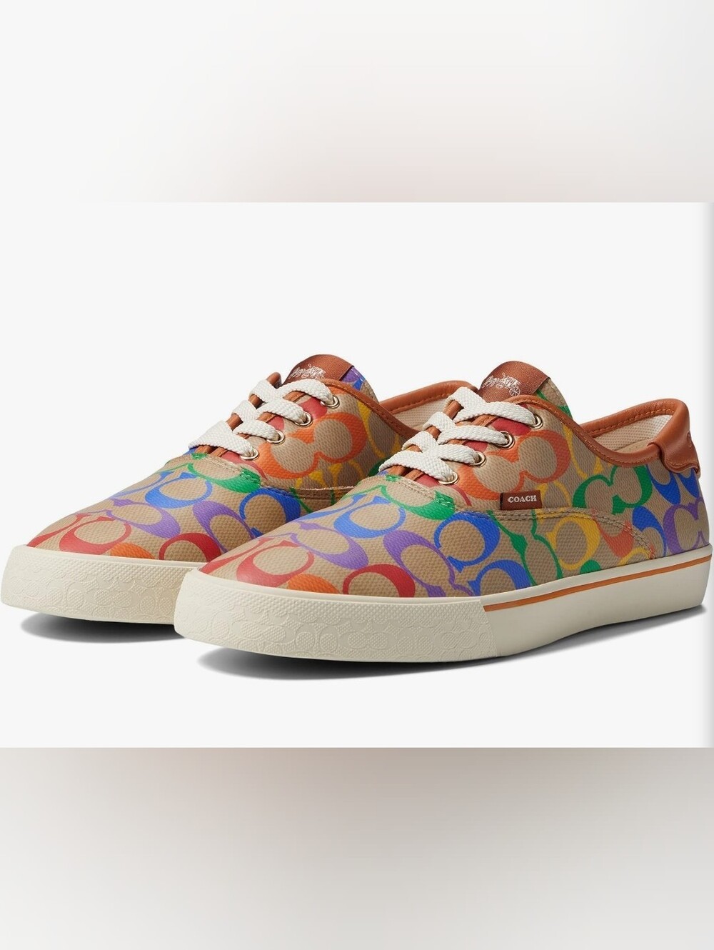 COACH Citysole Skate Multicolor Sneakers Size 71/2